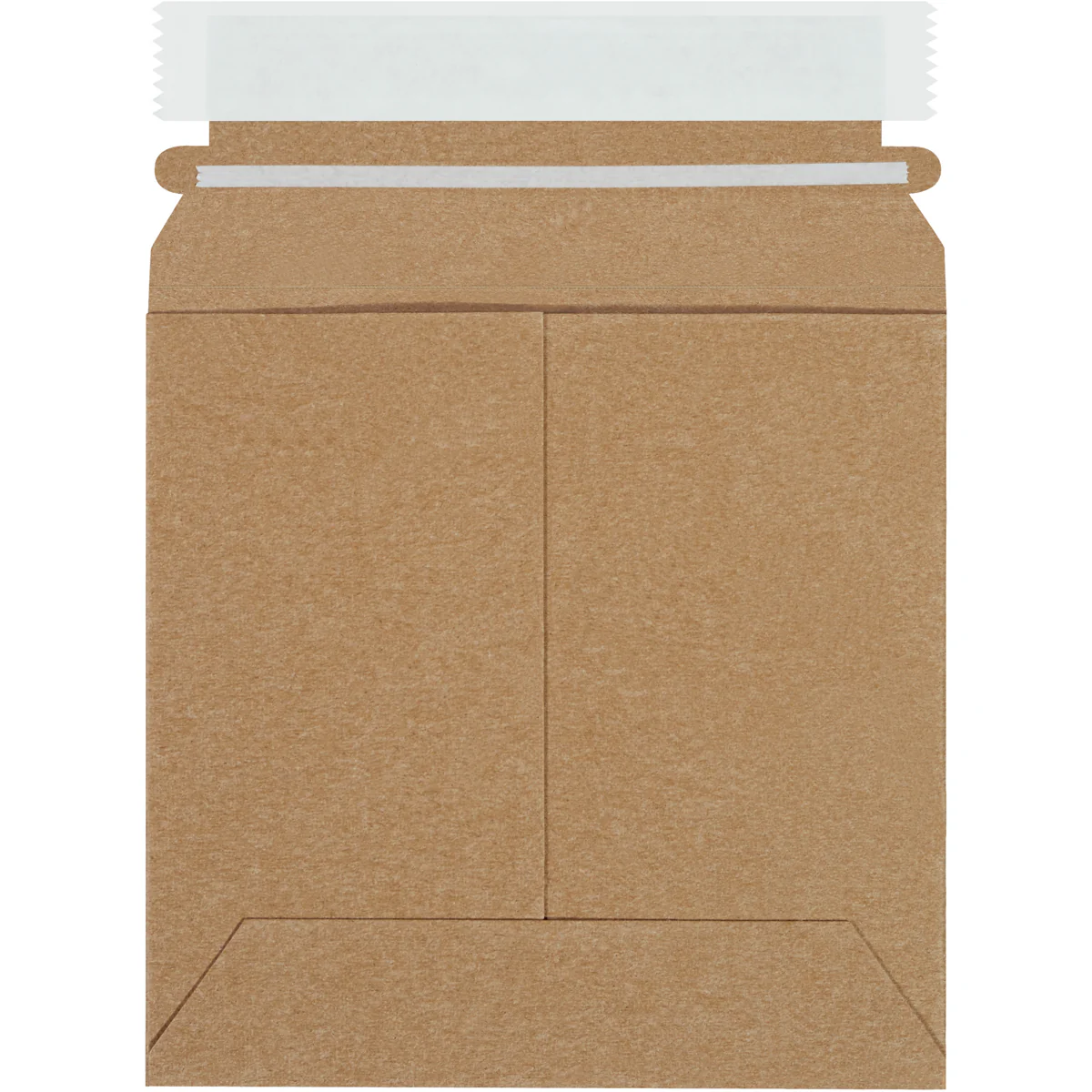 6 x 6 Self-Seal Kraft Rigid Mailer 200/Case