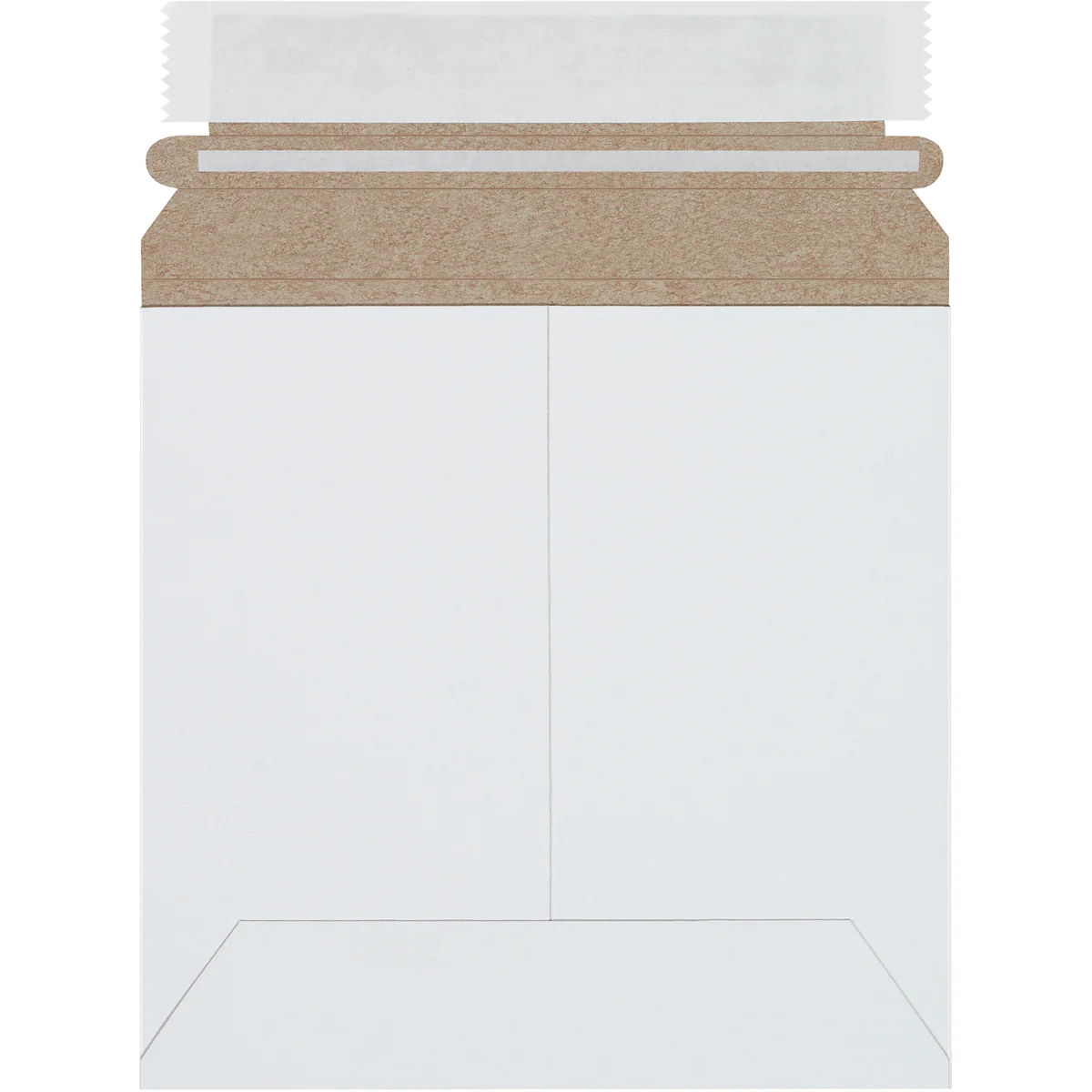 6 x 6 Self-Seal White Rigid Mailer 200/Case