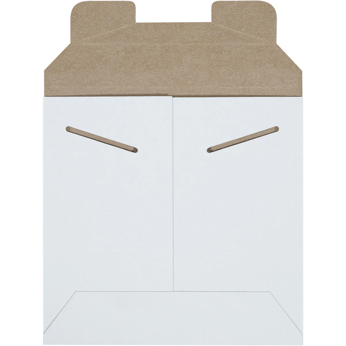 6 x 6 White Rigid Mailer 200/Case