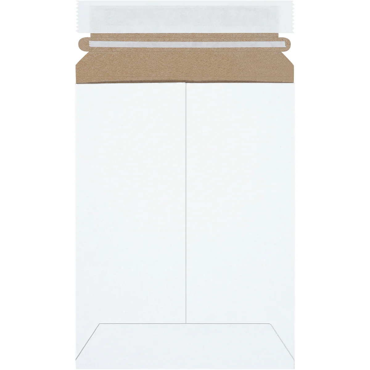 6 x 8 Self-Seal White Rigid Mailer - 25/Case
