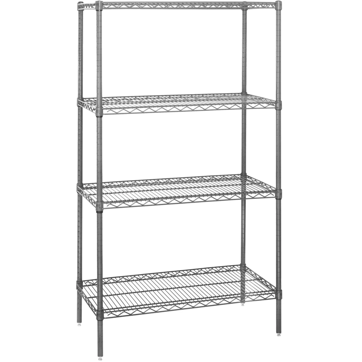 60 x 24 x 54 - 4 Shelf Wire Shelving Starter Unit