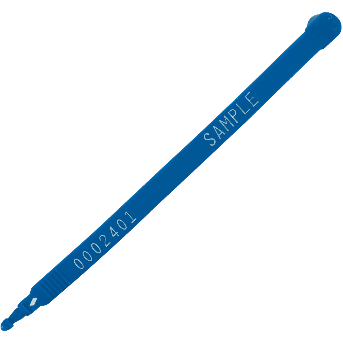 7 1/2" Blue Plastic Truck Seals 100/Case