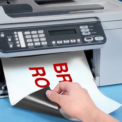 8 1/2 x 11 Magnetic Sheet (1 label per sheet)