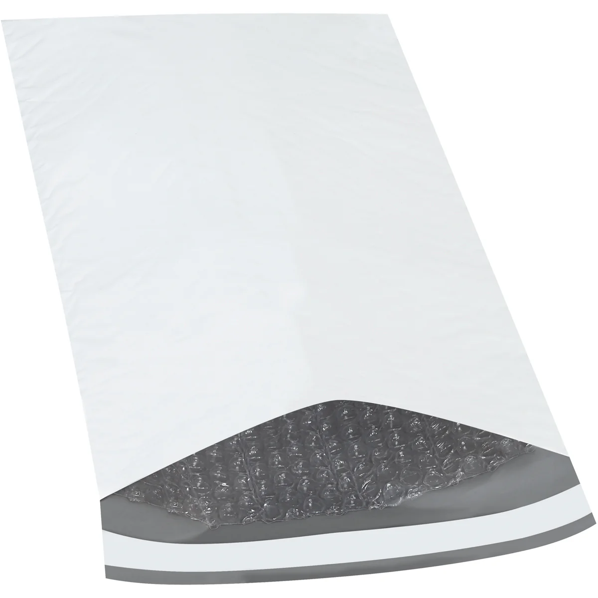 8 1/2 x 14 1/2 - #3 Self-Seal White Poly Bubble Mailers - 25/Case