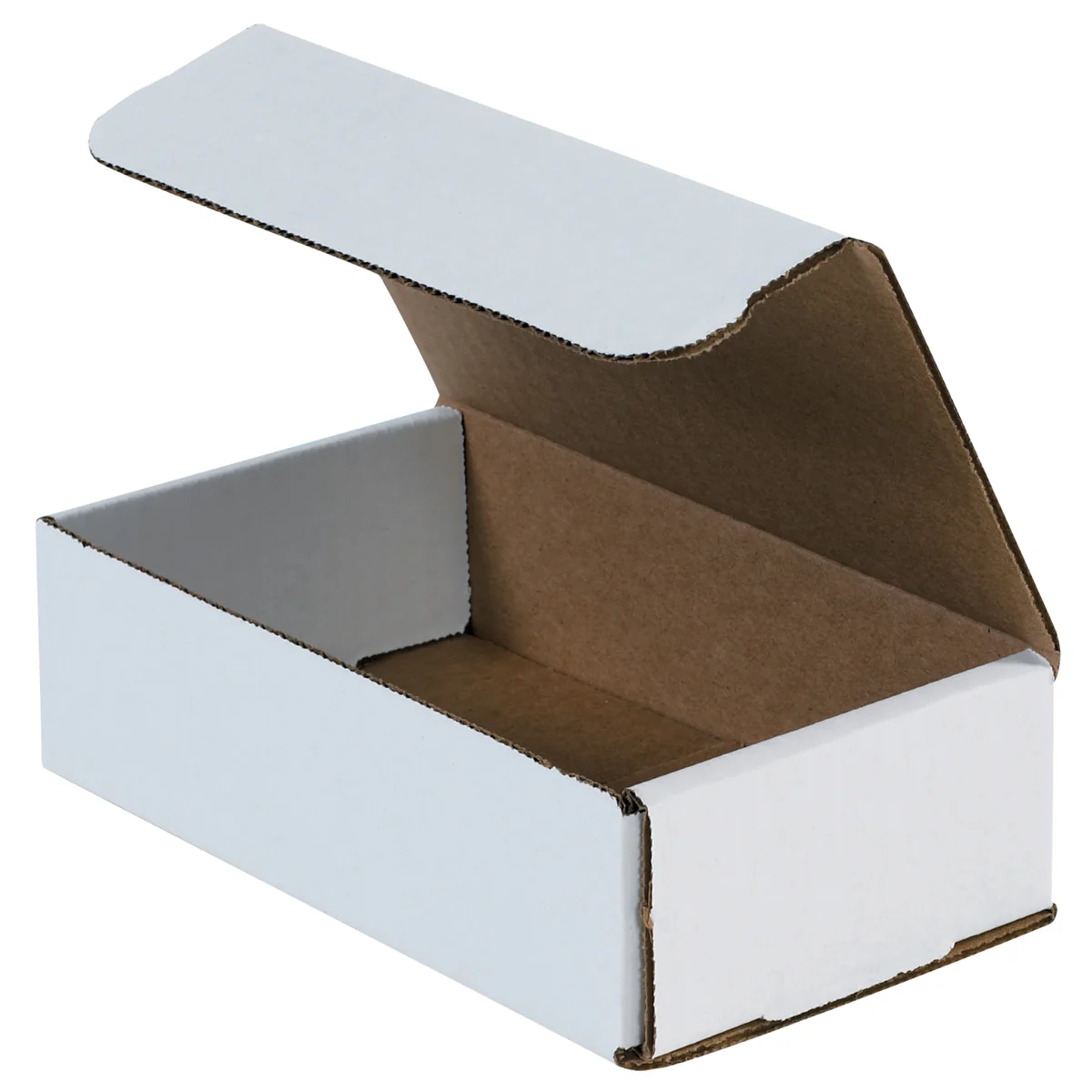 8 x 5 x 4 White Corrugated Mailers 50/Bundle