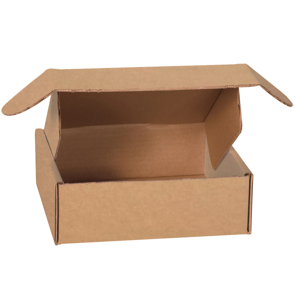 8 x 8 x 2 3/4 Brown Corrugated Deluxe Literature Mailers 50/Bundle