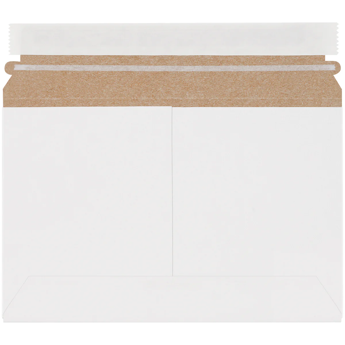 9 1/2 x 6 White Utility Grade Flat Mailers 200/Case