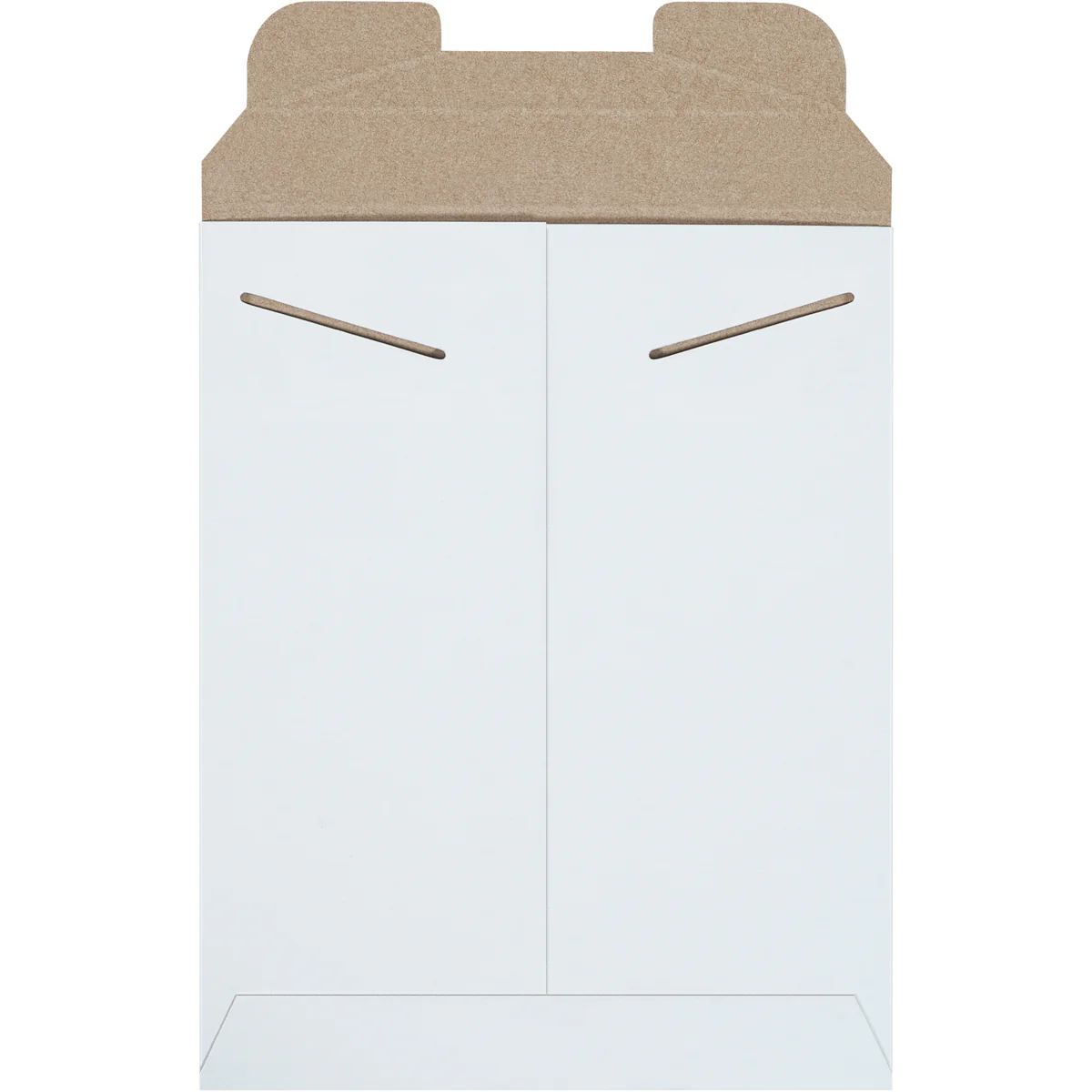 9 x 11 1/2 White Rigid Mailer 100/Case