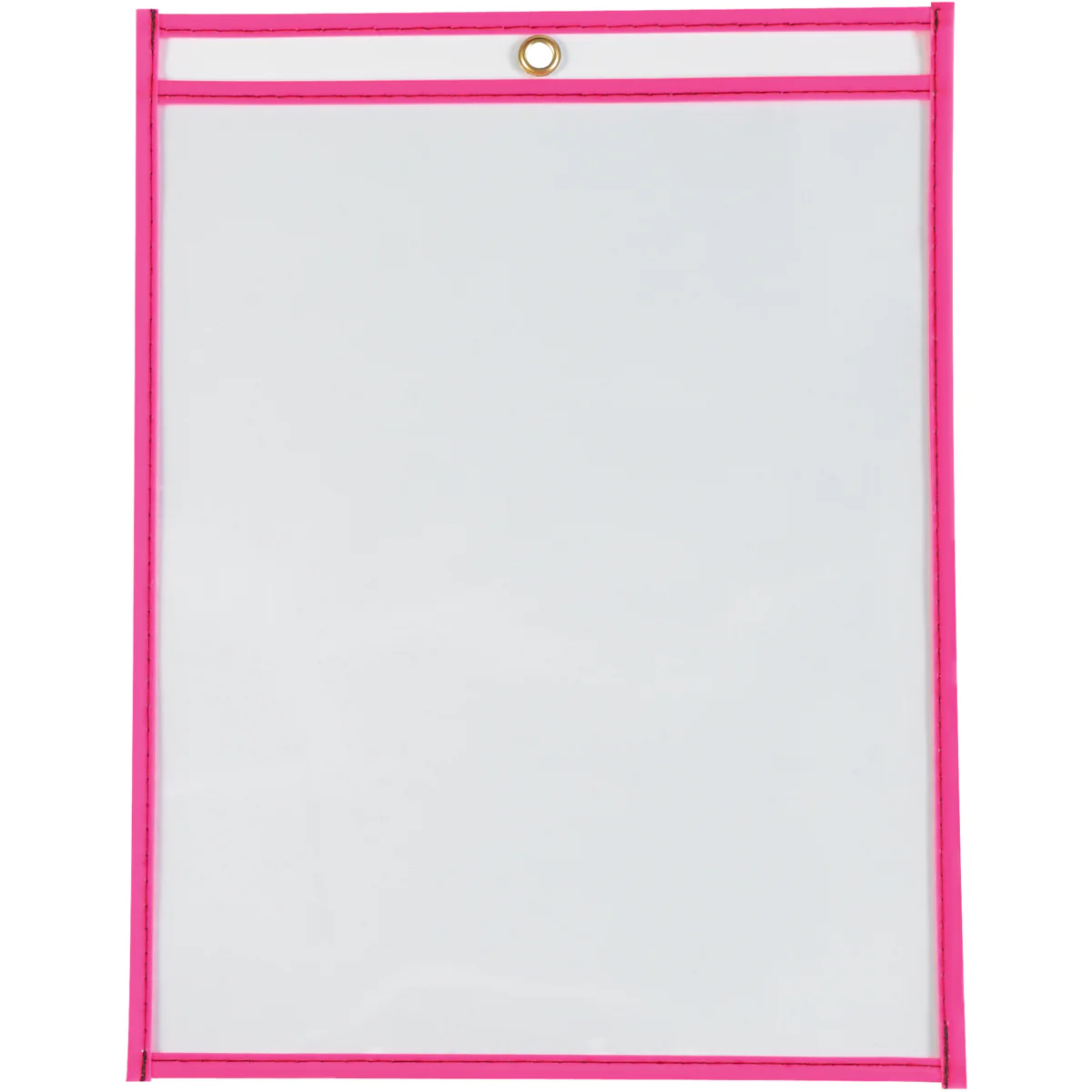 9 x 12 Neon Pink Job Ticket Holders 15/Case