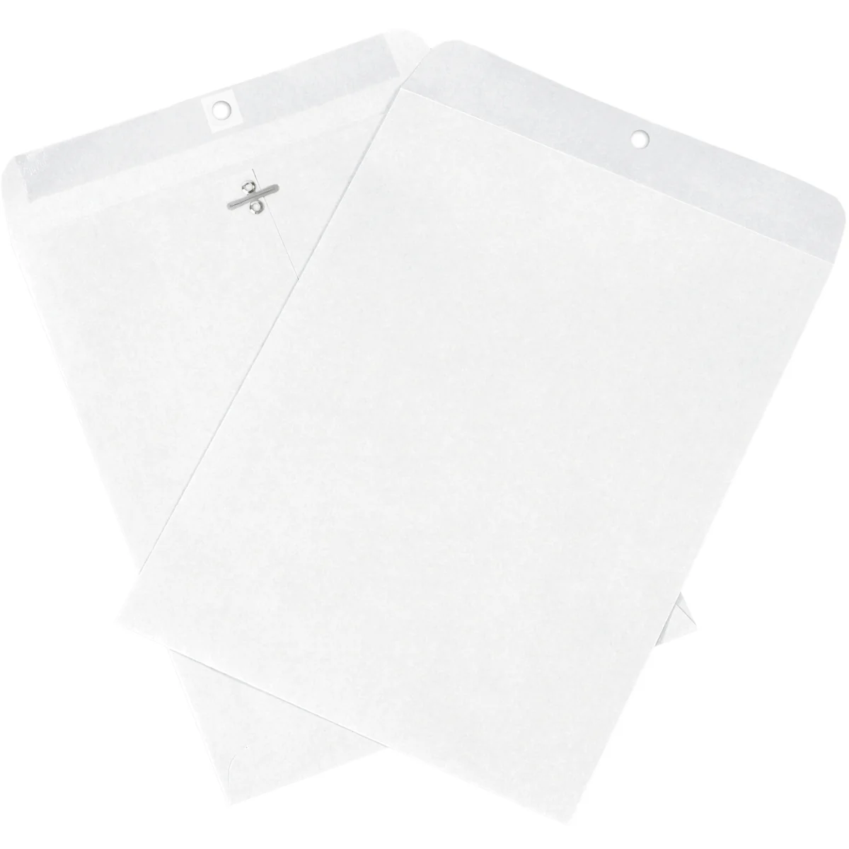 9 x 12 White Clasp Envelopes 500/Case