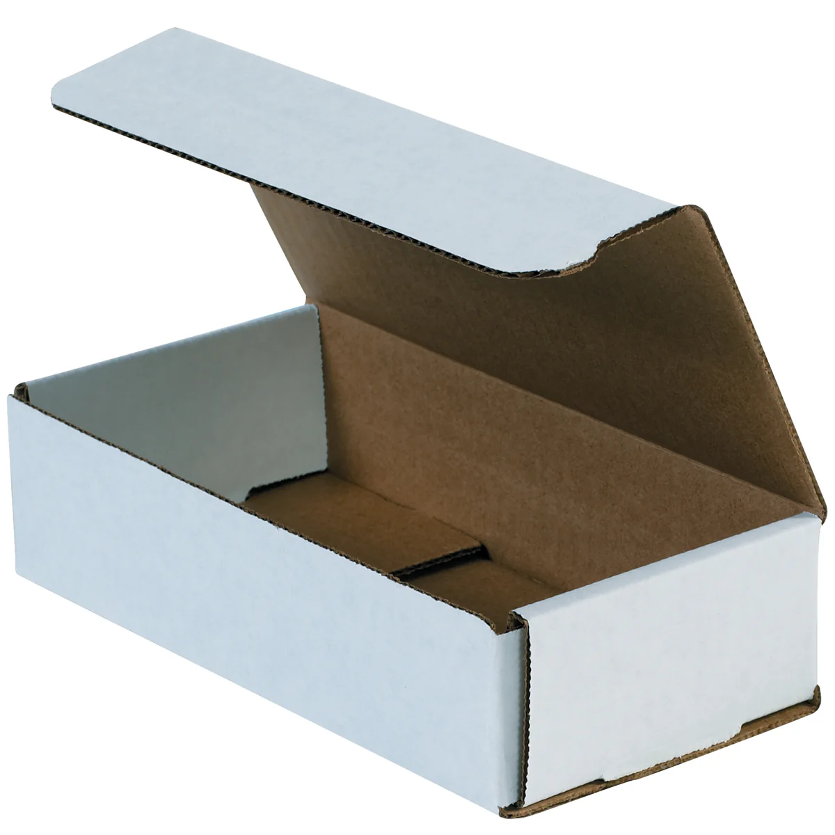 9 x 5 x 2 White Corrugated Mailers 50/Bundle