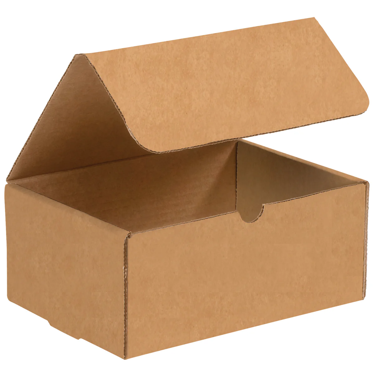 9 x 6 1/4 x 4 Brown Corrugated Literature Mailers 50/Bundle