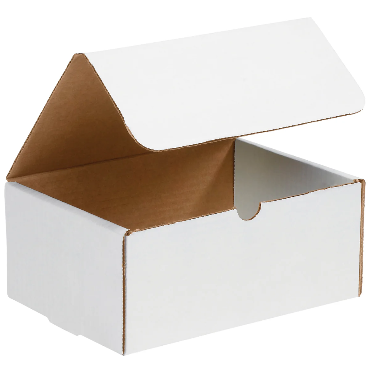 9 x 6 1/4 x 4 White Literature Mailers 50/Bundle