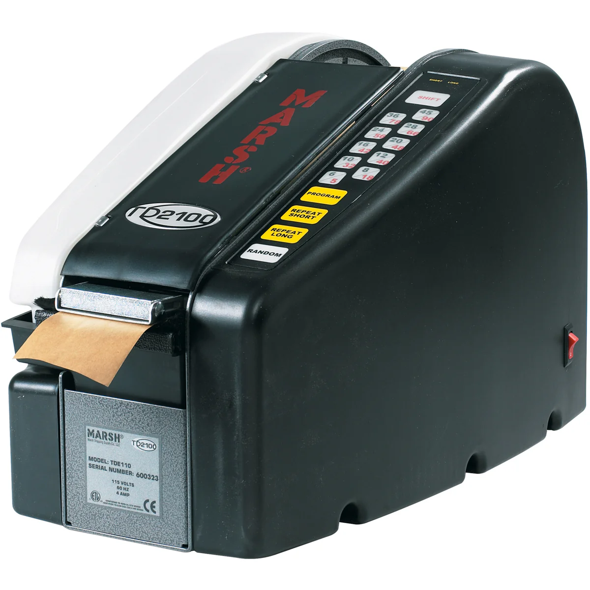 Marsh TD2100 Electric Gummed Taper