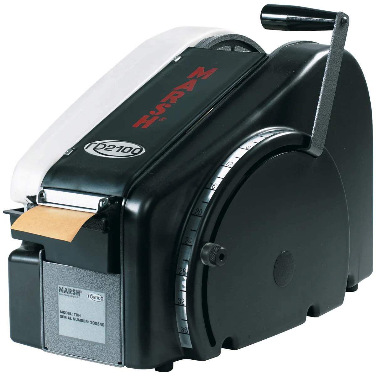 Marsh TD2100 Manual Gummed Tape Dispenser
