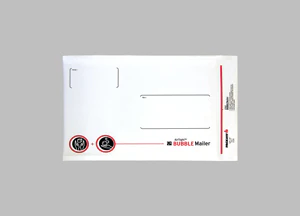 PackRite AirTight #1 White Paper Bubble Mailer 7-1/4"x12", 25/Case