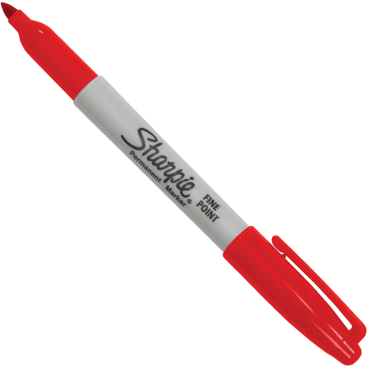 Red Sharpie Fine Point Markers 12/Case